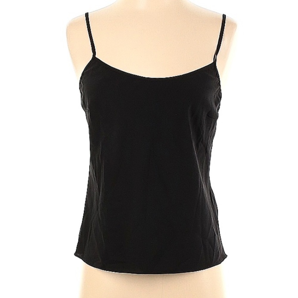 DKNY light weight tank top women’s shirt solid black size small New York